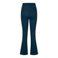 thumbnail image 5 of Eryao Business Stretchy Pants for Women High Waisted Bootcut Yoga Pants Casual Lightweight Solid Color Workout Trousers,Navy XS, 5 of 7