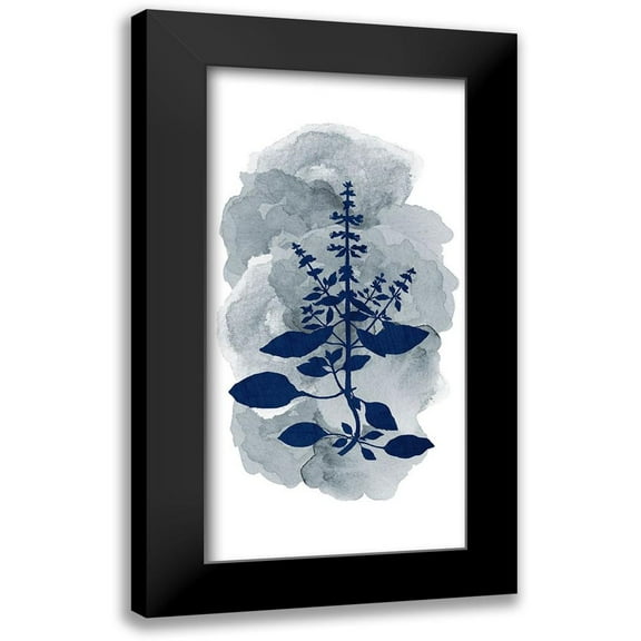 Allen, Kimberly 9x14 Black Modern Framed Museum Art Print Titled - Botanical Branch Panel 3