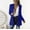 Blue, variant on Women's Casual Blazer Jackets Suit Colored Long Sleeve For Business Office