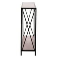 thumbnail image 6 of Zimtown Console Table, Sofa Table, Metal Frame, Easy Assembly, for Entryway, Living Room,Reddish Brown, 6 of 8