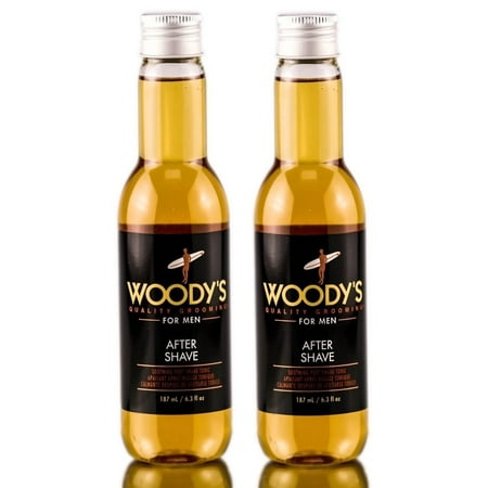 (Pack of 2) Woody s Men s Grooming After Shave Tonic  6.3 oz