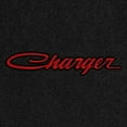 thumbnail image 2 of Lloyd Mats LogoMat Custom-Fit 2PC Carpet Floor Mats for 2006-2010 Dodge Charger AWD, Charcoal, 2 of 4