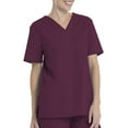 thumbnail image 5 of Scrubstar Unisex Solid V-Neck Scrub Top WM01T895, 5 of 8