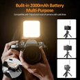 thumbnail image 5 of XJ75 Pocket LED Video Light 3 Color Temperatures Live Streaming VLOG Video Conferencing Fill Light, 5 of 5