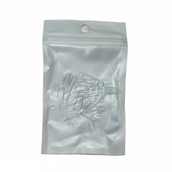 Harmony Gelish Soft Gel Tips Long Coffin 50 CT Refill