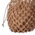 thumbnail image 5 of Kmbangi Woman Girl Woven Handbag, Beach Style Wood Handle Drawstring Bucket Bag, 5 of 5