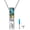 Mountain, variant on Urn Necklaces for Ashes 925 Sterling Silver Abalone Shell Cremation Jewelry for Ashes Keepsake Locket Pendant for Women Human Pet