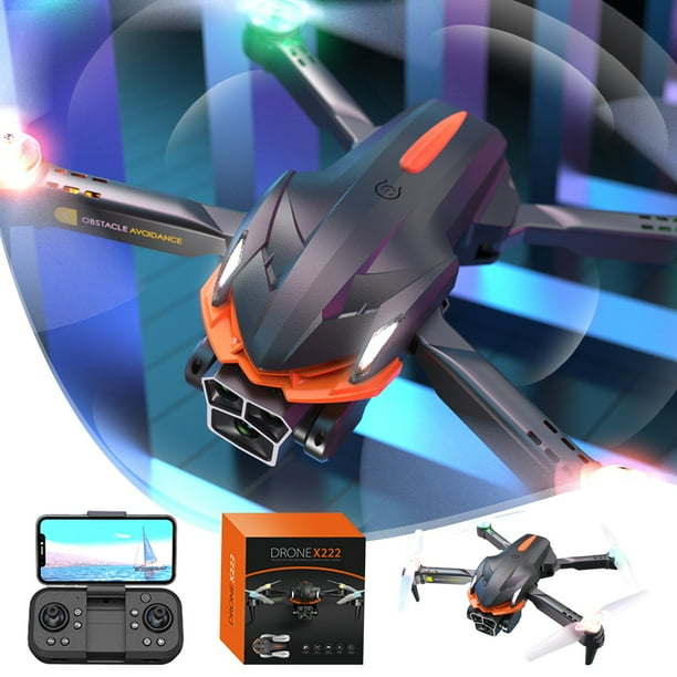Flywake Savings Clearance 2023! FPV Drones With ESC Cameras Wind Resistance Headless Mode