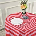 thumbnail image 5 of Dreamtimes 60" Valentine's Day Round Tablecloth, Valentine's Day Red Heart Round Table Cloth Water Resistant Spill Proof Large Table Cover for Valentine's Day Romantic Dinner Decorate, 5 of 7