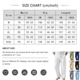 thumbnail image 2 of Homeyce Cotton Linen Pants for Men Elastic Drawstring Waist Straight-Legs Pants with Pockets Linen Long Pants Breathable Casual Summer Beach Lightweight Sweatpants,Green 3XL, 2 of 5