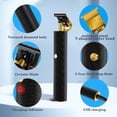 thumbnail image 4 of Cortadora de cabello Baoblaze ámbrica recargable usb para hombres, 4 of 8