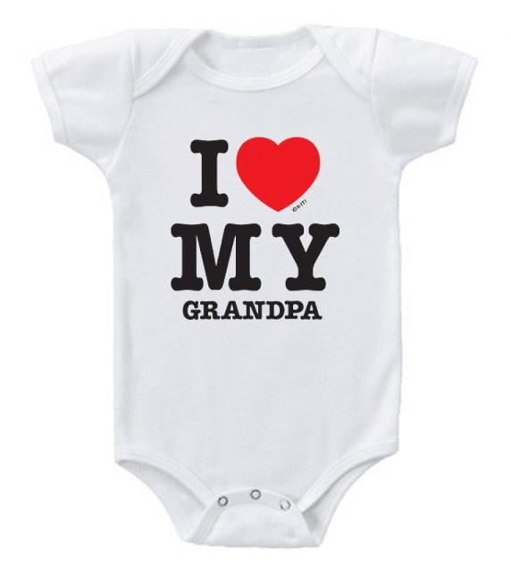i love grandpa onesie