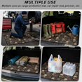 thumbnail image 3 of Xixirimido Universal Car Trunk Mat All Weather Trunk Protection Cargo Liner, Durable Non-slip Cargo Mat Rear Trunk Liner Car Accessories, Vintage Rose Skulls, 3 of 7