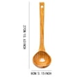 Summer 2024 Wood Wooden Japanese Solid Wood Soup Long Handle Hot Pot