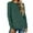Dark Green, variant on EDFBUYKRS Womens Tops Long Sleeve Crew Neck Tops for Women Casual Lightweight Solid Color Shirts Knit Basic Blouses Xl