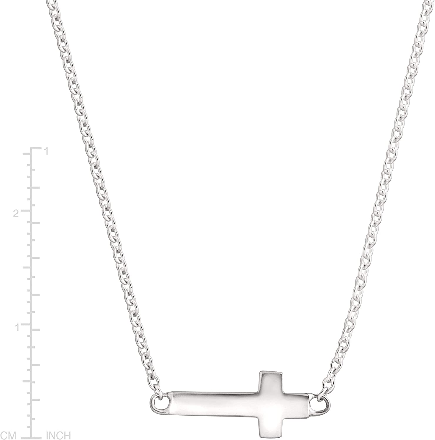 sideways cross necklace kohl's