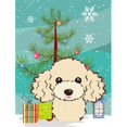 thumbnail image 1 of Arbre de Noël et Drapeau Buff Poodle Taille Jardin, 1 of 1