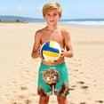 thumbnail image 4 of ATOGUTA Swim Shorts for Boys Kids Swimwear Bathing Suits Quick Dry Beach Board Shorts Size 5T-14, Mint Green, 4 of 6