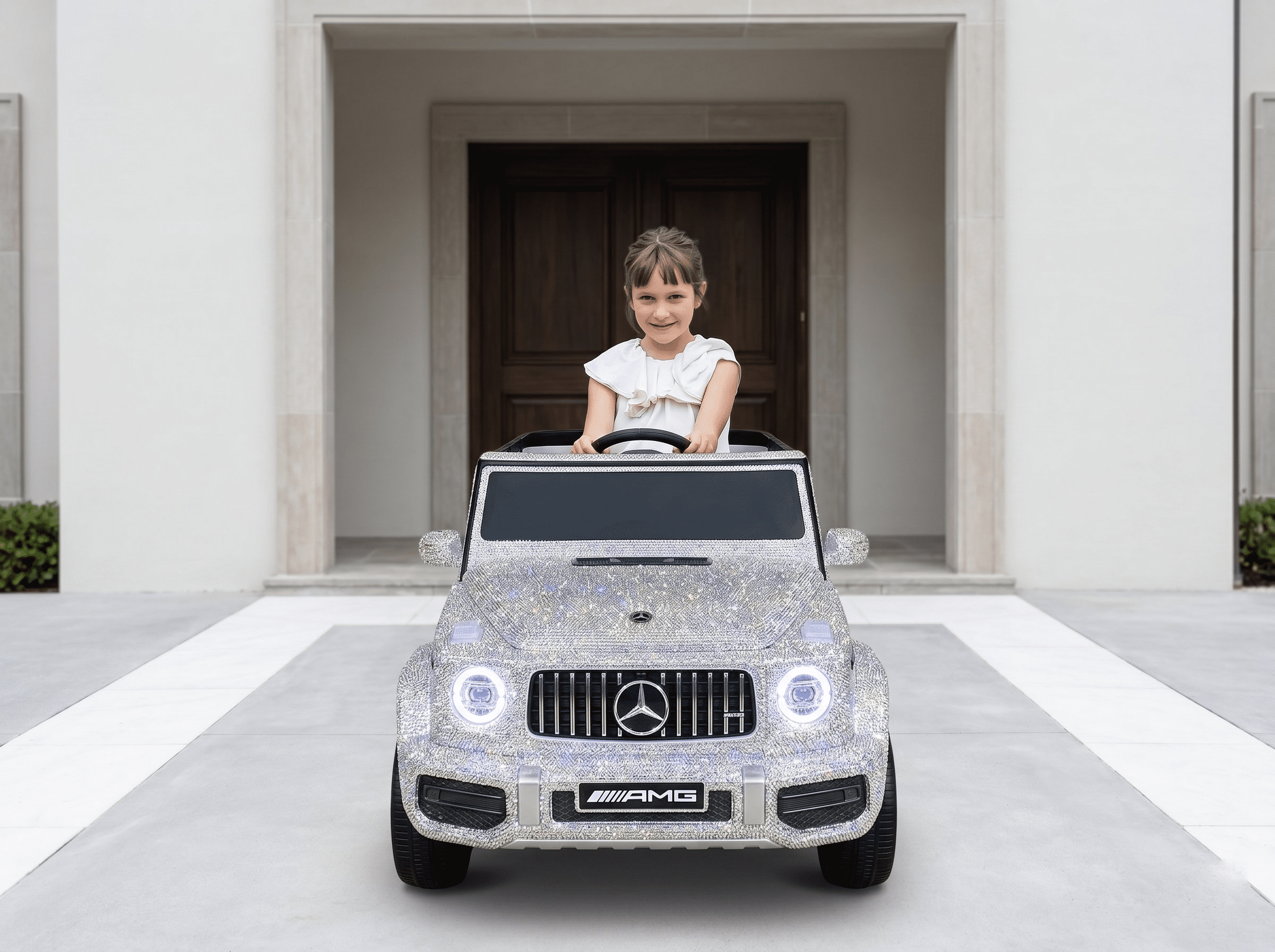 Swarovski® Crystal Mercedes-Benz G63 AMG 12V Best Ride on Cars