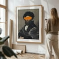 thumbnail image 2 of Renaissance Orange Splash - Photography Modern Art Surrealism Pop Art Abstract Graffiti Humor Oak Framed Wall Art Print 20 x 30 inches, 2 of 15
