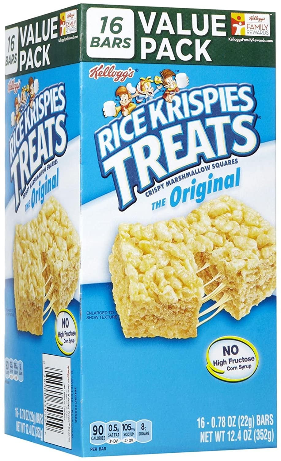Kelloggs Rice Krispies Treats Rice Krispies Treats - Original - 0.78 oz ...