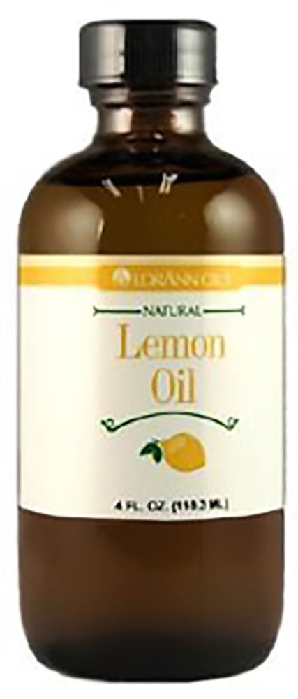 LorAnn Lemon Oil Natural Super Strength Flavor and Essential Oil 4 oz