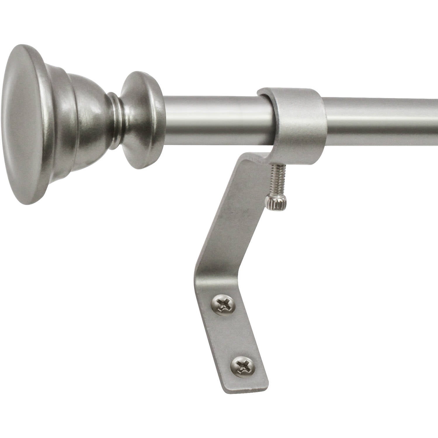 Mainstays Café Curtain Rod Bracket Bronze 2 Pack Com