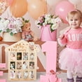 thumbnail image 5 of MOQIN My FirstYear Photo Display Wood Board Babys First Year Photo Frame Board 1st Birthday Nursery Decorations For Boy Girl Baby Keepsake Gift, 5 of 8