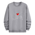 thumbnail image 3 of NuoCaiYun Sweatshirt Men's Crew Neck Fashion Valentine's Day Print Tops Long Sleeve Casual Loose Comfort Pullover, 3 of 6