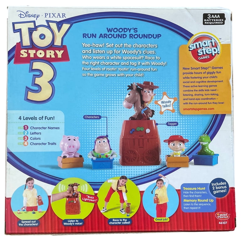 Toy Story Woodys Run Around Roundup Game, Preschool Fun, Ages 3+