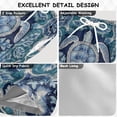 thumbnail image 4 of Kids' Beach Pants Comfortable Swim Trunks Dark Teal Turtle Pattern Shorts for Pool Vacation and Lounge Wear 2T, 4 of 8