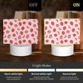 thumbnail image 3 of Fotbe Strawberry Pattern Acrylic Night Light Gift with 3 Color ModesTouch-Sensitive LED Lamp Perfect Gift for Mother's Day, Birthday, or Christmas, 3 of 9