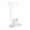 White#A, variant on SLYNSHome LED Desk Lamp for Office Home Eye-Caring Table Lights 3 Brightness Reading Lights for Bedroom Bedside Dorm (with Charging Head)