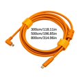 thumbnail image 3 of Universal T Shaped USB Cable with Secure Power Delivery and Flexible Design for Studio and Outdoor Use Multicolor, 3 of 4