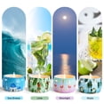 thumbnail image 5 of SCENTORINI Scented Jar Candles Gift Set, 4 Soy Wax Travel Tin Candles for Home Fragrance Relaxation-Sea Breeze, Lime, Moonlight, Mojito, 5 of 6