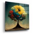 thumbnail image 2 of Epic Art 'Tree Of Life 16' by Ray Heere, Acrylic Glass Wall Art, 24"x24", 2 of 8