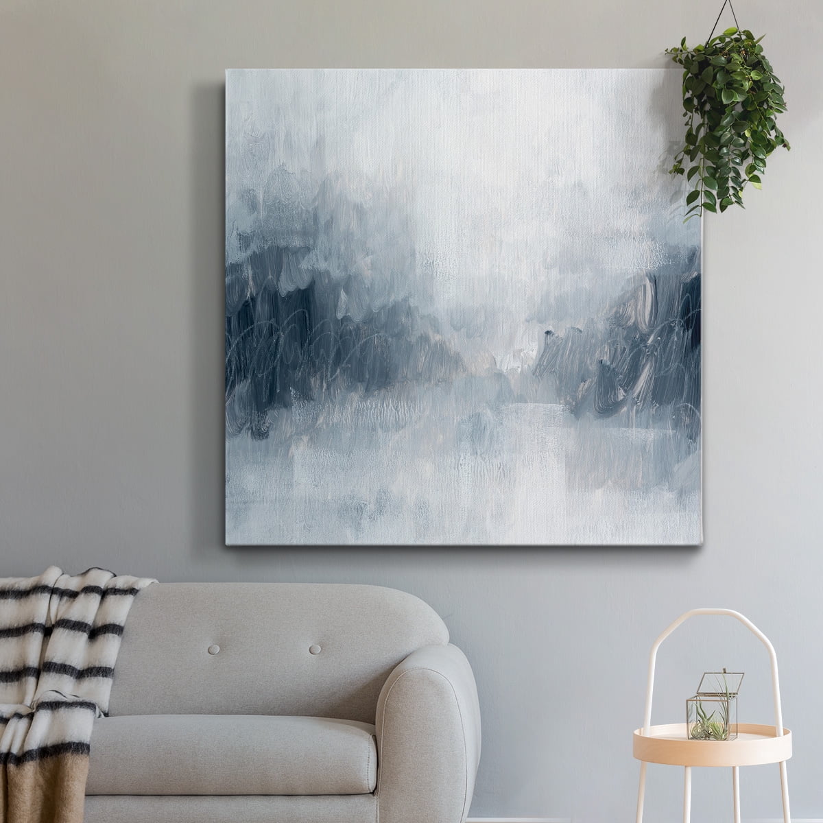 Wexford Home Polar Mist II-Premium Gallery Wrapped Canvas, 24" x 24" - Ready to Hang