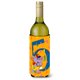 thumbnail image 1 of ""Caroline's Treasures APH2163LITERK Feliz quinto cumpleaños, 5 años, botella de vino Koozie Hugger 750 ml, multicolor"", 1 of 1