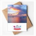 thumbnail image 1 of Ocean Sky Water Science Nature Picture Happy Birthday Greeting Cards Envelopes Blank, 1 of 3