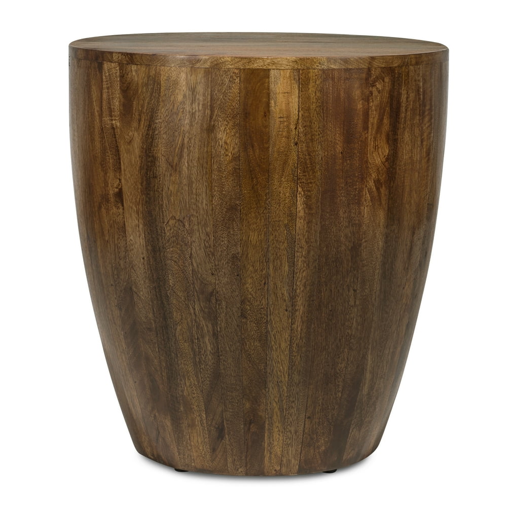 Poly & Bark Goa Side Table in Walnut