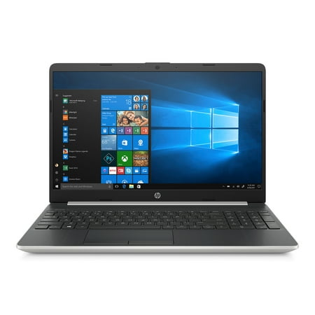 HP 15.6" HD Laptop, Intel Core i3-8145U, 8GB SDRAM, 1TB HDD, Ghost Silver, 15-dw0037wm