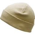 thumbnail image 3 of Khaki Thermal Cotton Beanie Skull Cap Winter Ski Hat Cuffed Solid Warm, 3 of 4