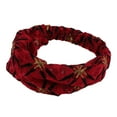 thumbnail image 5 of Unique Bargains 1 Pc Headband Star Wide Hairband for Women Wine Red, 5 of 5