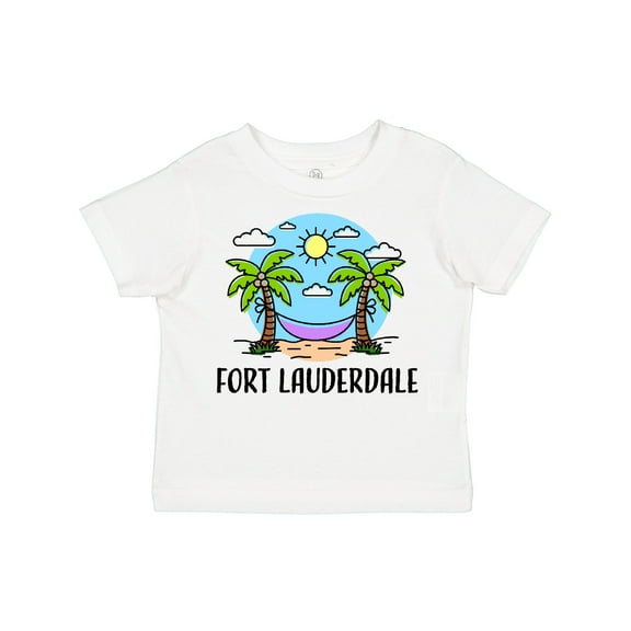 Inktastic Summer Vacation in Fort Lauderdale Boys or Girls Toddler T-Shirt