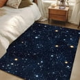 thumbnail image 5 of Starry Sky Area&nbsp;Rug 4x6ft Universe Galaxy Shinny Stars Blue Sky Retro Non-Slip&nbsp;Washable Square&nbsp;Rugs Soft Felt Indoor Floor Mat for Bedroom Kitchen Living Room Bathroom, 5 of 9