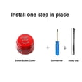 thumbnail image 4 of High Quality ABS Car Engine Start cover Engine start Stop Switch Button Replace Cover for BMW E60 E70 E71 E90 E92, 4 of 8
