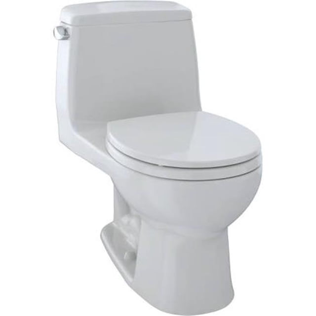 Toto MS853113E11 Eco Ultramax Cuvette Ronde Toilette&44; Blanc Colonial