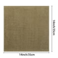 thumbnail image 3 of REGALWOVEN Uxcell 100% Cotton Dish Cloths 6 Pack Kitchen Towels, Solid Brown 6, 3 of 6