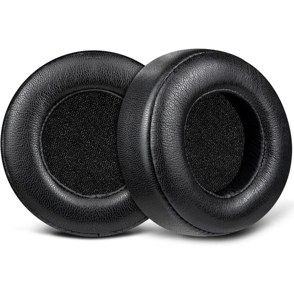 SOULWIT Professional Earpads Cushions Replacement for Beats by Dr.Dre Mixr On-Ear Headphones, Ear Pads with Softer Protein Leather, Noise Isolation Foam - Black