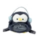 thumbnail image 5 of Mochila de peluche, regalo, mochila escolar, juguetes de peluche para niños, niñas, niños y adultos Gris, 5 of 8